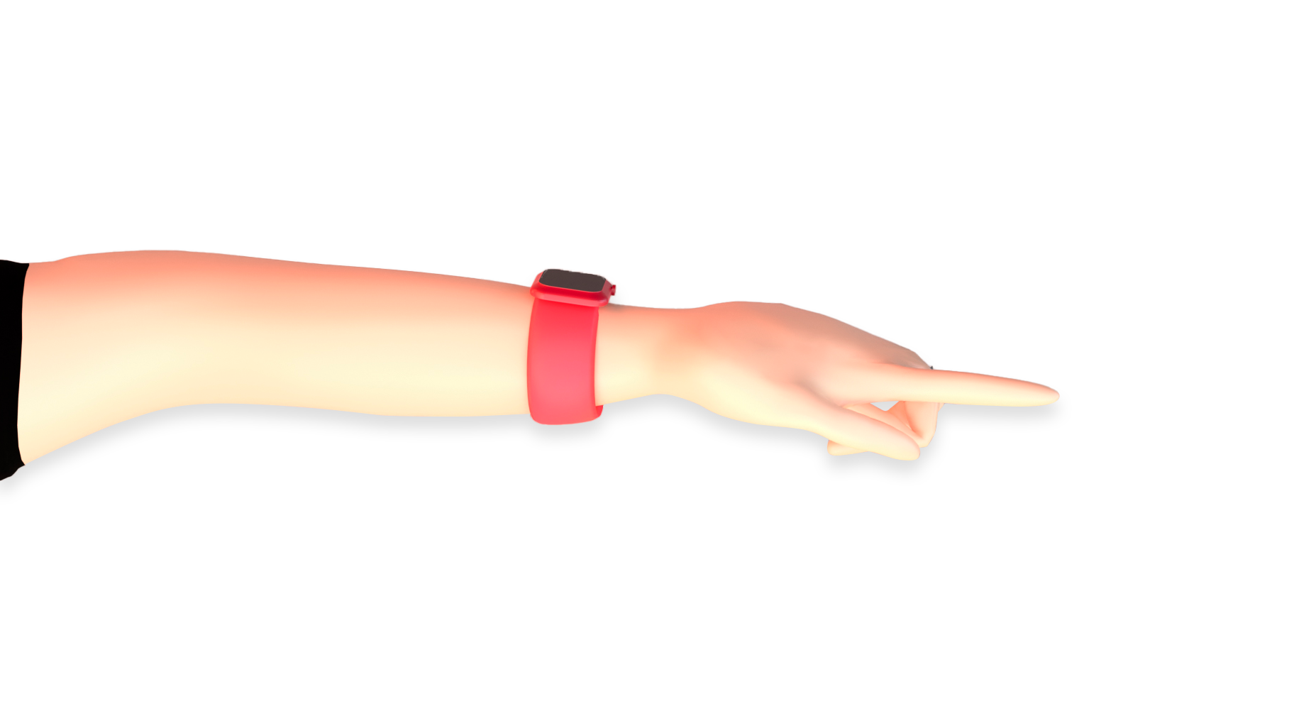 3D hand character 